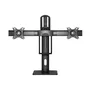 Aisens Soporte de Mesa Pro para 2 Monitores 17-27 Pulgadas, Negro